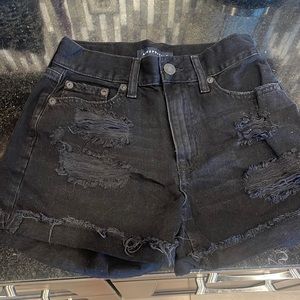 Aeropostale Women’s black jean shirt. Size 000